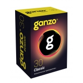 Классические презервативы с обильной смазкой Ganzo Classic - 30 шт. - Ganzo - купить с доставкой в Новомосковске