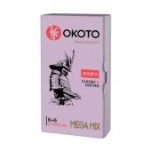 Презервативы OKOTO Mega Mix - 12 шт. - Sitabella - купить с доставкой в Новомосковске