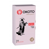 Тонкие презервативы OKOTO Ultra Thin - 12 шт. - Sitabella - купить с доставкой в Новомосковске