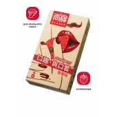 Презервативы Elasun Strawberry с аромато клубники - 10 шт. - Elasun - купить с доставкой в Новомосковске