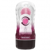 Прозрачный текстурированный мастурбатор Vacuum Cup Masturbator Black Hole - Baile - в Новомосковске купить с доставкой
