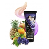 Массажный крем для тела с ароматом экзотических фруктов Exotic fruits - 200 мл. - Shunga - купить с доставкой в Новомосковске