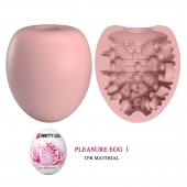 Розовый мастурбатор-яйцо Pleasure Egg I - Baile - в Новомосковске купить с доставкой