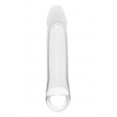 Прозрачная насадка-удлинитель 6.6’’ Extender With Ball Strap - 17,3 см. - Dream Toys - в Новомосковске купить с доставкой