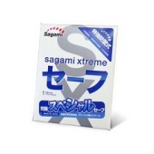 Презерватив Sagami Xtreme Ultrasafe с двойным количеством смазки - 1 шт. - Sagami - купить с доставкой в Новомосковске