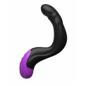 Черно-фиолетовый вибромассажёр простаты Hyper-Pulse P-Spot Massager - Pipedream - в Новомосковске купить с доставкой