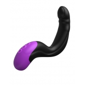 Черно-фиолетовый вибромассажёр простаты Hyper-Pulse P-Spot Massager - Pipedream - в Новомосковске купить с доставкой