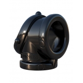 Черное эрекционное кольцо Rock Hard Cock Pipe - Pipedream - в Новомосковске купить с доставкой