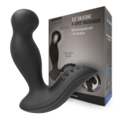 Черный вибромассажер простаты 3,5’’ P-spot Massager - 12,5 см. - Erokay - в Новомосковске купить с доставкой
