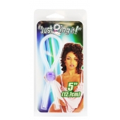 Прозрачное лассо с фиолетовой бусиной SILICONE COCK RING WITH BEAD LAVENDER - NMC - в Новомосковске купить с доставкой
