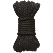 Черная верёвка для связывания и фиксации Bind Tie - 9,14 м. - Doc Johnson - купить с доставкой в Новомосковске