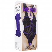 Фиолетовая верёвка для связывания и фиксации Bind Tie - 15,24 м. - Doc Johnson - купить с доставкой в Новомосковске