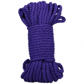 Фиолетовая верёвка для связывания и фиксации Bind Tie - 15,24 м. - Doc Johnson - купить с доставкой в Новомосковске