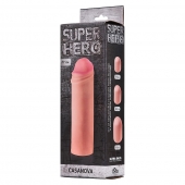 Фаллоудлинитель SUPER HERO Casanova - 18 см. - Lola Games - в Новомосковске купить с доставкой