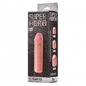 Фаллоудлинитель SUPER HERO Tempter - 16 см. - Lola Games - в Новомосковске купить с доставкой