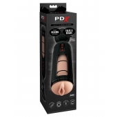 Мастурбатор-вагина с вибрацией Vibrating Mega Milker - Pipedream - в Новомосковске купить с доставкой