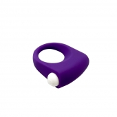 Фиолетовое эрекционное кольцо Puggle Vibrating Ring with Bullet - Adrien Lastic - в Новомосковске купить с доставкой