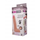Фаллическая насадка Харнесс UNICOCK 9  - 24 см. - LOVETOY (А-Полимер) - купить с доставкой в Новомосковске