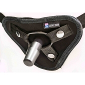 Вибрострапон с двумя насадками UniStrap - 18 и 18 см. - LOVETOY (А-Полимер) - купить с доставкой в Новомосковске