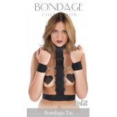 Фиксатор рук к груди увеличенного размера Bondage Collection Bondage Tie Plus Size - Lola Games - купить с доставкой в Новомосковске