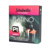 Стимулирующая насадка с шипиками по бокам Platino  Тайфун - Sitabella - купить с доставкой в Новомосковске