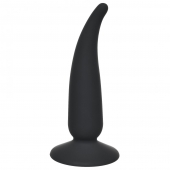 Чёрная анальная пробка P-spot Teazer Black - 12,2 см. - Lola Games - в Новомосковске купить с доставкой