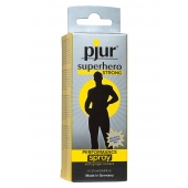 Спрей-пролонгатор длительного действия pjur SUPERHERO Strong Spray - 20 мл. - Pjur - купить с доставкой в Новомосковске