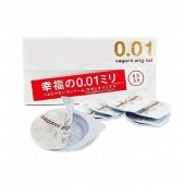Супер тонкие презервативы Sagami Original 0.01 - 5 шт. - Sagami - купить с доставкой в Новомосковске