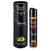 Массажное масло с ароматом экзотических фруктов Huile de Massage Gourmande Fruits Exotiques - 59 мл. - Plaisir Secret - купить с доставкой в Новомосковске