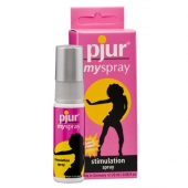 Возбуждающий женский спрей pjur MYSPRAY - 20 мл. - Pjur - купить с доставкой в Новомосковске