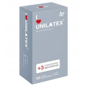 Презервативы с точками Unilatex Dotted - 12 шт. + 3 шт. в подарок - Unilatex - купить с доставкой в Новомосковске