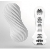 Мастурбатор FLEX Silky White с мягким рельефом - Tenga - в Новомосковске купить с доставкой