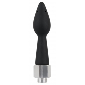Чёрная анальная насадка для душа Anal Douche Rear Splash - Orion - купить с доставкой в Новомосковске