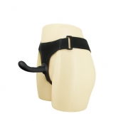 Страпон с изогнутой головкой Ultra Harness Curvy Dildo - 15,8 см. - Baile - купить с доставкой в Новомосковске