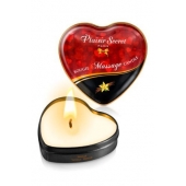 Массажная свеча с ароматом ванили Bougie Massage Candle - 35 мл. - Plaisir Secret - купить с доставкой в Новомосковске