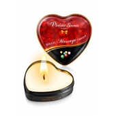 Массажная свеча с ароматом бубль-гума Bougie Massage Candle - 35 мл. - Plaisir Secret - купить с доставкой в Новомосковске