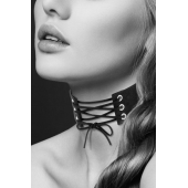 Оригинальный ошейник-чокер со шнуровкой - Bijoux Pour Toi - купить с доставкой в Новомосковске