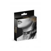 Узенький ошейник из полиуретана с кольцом - Bijoux Pour Toi - купить с доставкой в Новомосковске