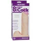 Ультрареалистичная насадка для трусиков Vac-U-Lock 8  ULTRASKYN Cock - 20,57 см. - Doc Johnson - купить с доставкой в Новомосковске