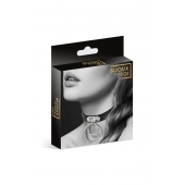 Черный чокер с двумя кольцами - Bijoux Pour Toi - купить с доставкой в Новомосковске