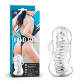 Прозрачный мастурбатор M for Men Hand Tool - Blush Novelties - в Новомосковске купить с доставкой