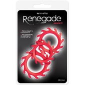 Набор из 3 красных эрекционных колец Renegade Gears - NS Novelties - в Новомосковске купить с доставкой