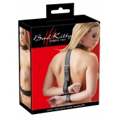 Фиксация на шею и запястья Bad Kitty Neck and Hand Restraints - Orion - купить с доставкой в Новомосковске