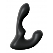 Черный анальный вибростимулятор P-Spot Milker - 14 см. - Pipedream - в Новомосковске купить с доставкой