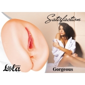 Мастурбатор с 2 тоннелями Satisfaction Gorgeous - Lola Games - в Новомосковске купить с доставкой