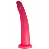 Розовый стимулятор простаты из геля - 18 см. - LOVETOY (А-Полимер) - в Новомосковске купить с доставкой