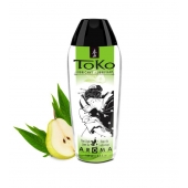 Интимный гель TOKO Pear   Exotic Green Tea с ароматом груши и зеленого чая - 165 мл. - Shunga - купить с доставкой в Новомосковске