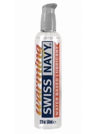 Разогревающий лубрикант на водной основе Swiss Navy Warming Lube - 59 мл. - Swiss navy - купить с доставкой в Новомосковске