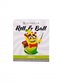 Стимулирующий презерватив-насадка Roll   Ball Apple - Sitabella - купить с доставкой в Новомосковске