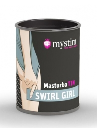 Компактный мастурбатор MasturbaTIN Swirl Girl - MyStim - в Новомосковске купить с доставкой